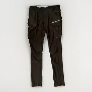 Lifted Anchors Los Angeles Designer Cargo Pants Green 34x37